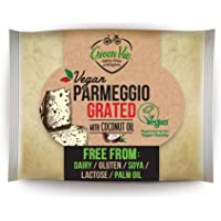 GreenVie Queso Vegan Parmeggio con parmesano Rallado Vegano 100g (Pack de 1)
